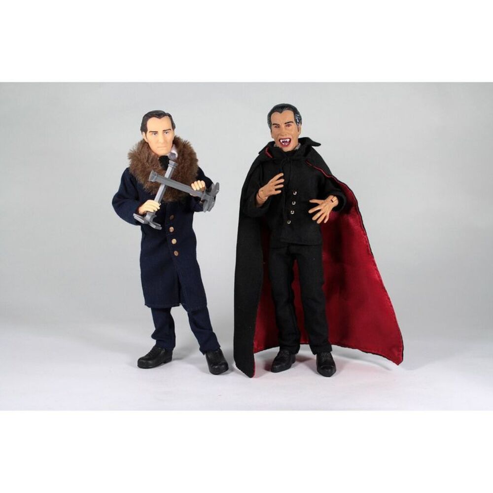 Mego Horror Hammer Dracula and Van Helsing Collectible Action Figure 2 Pack with